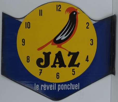 JAZ Le Réveil Ponctuel / Plaque émaillée 