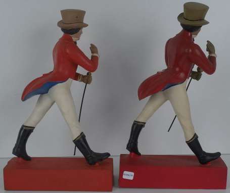 JOHNNIE WALKER Scotch Whisky : 2 Figurines en 