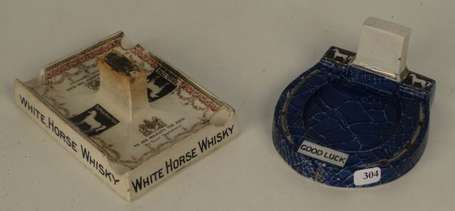 WHITE HORSE WHISKY : 2 Supports de boîte 