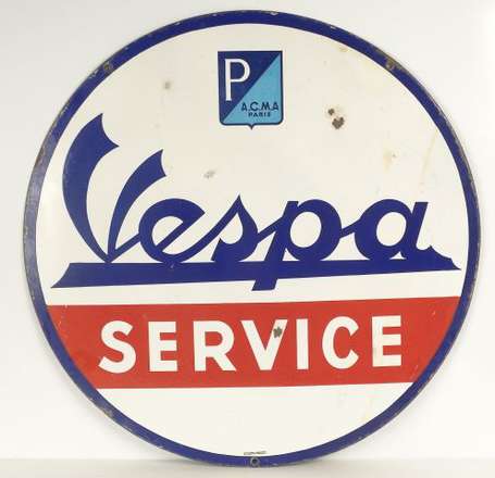 VESPA Service : P / a.c.m.a -Paris: Plaque 