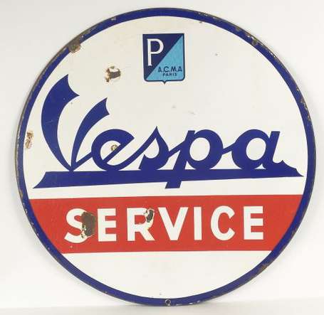 VESPA Service : P / a.c.m.a -Paris: Plaque 