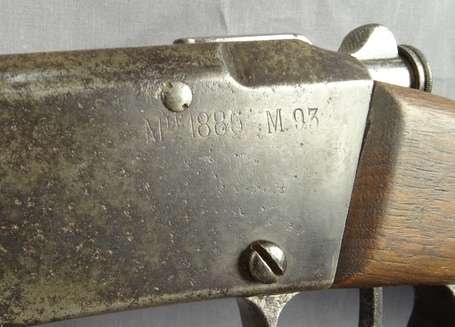 Fusil 1886/93 LEBEL, Châtellerault, revue en 1915 