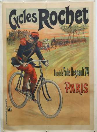 CYCLES ROCHET RUE DE LA FOLIE REGNAULT 74 PARIS. 