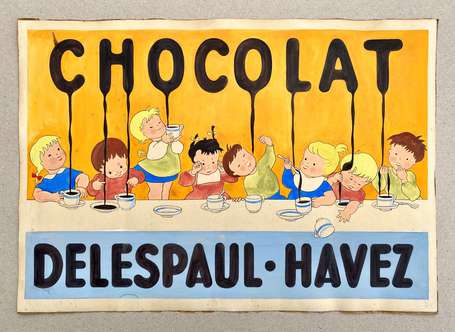 CHOCOLAT DELESPAUL-HAVEZ : Projet original : Belle