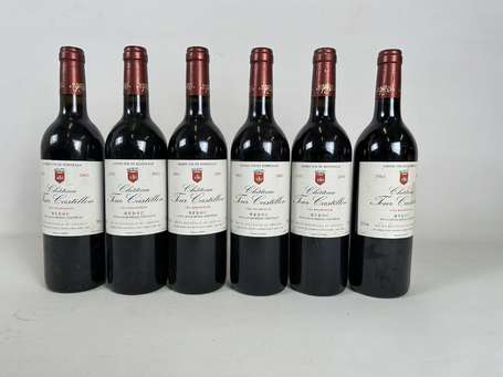 Lot de 6 bouteilles Château Tour Castillon 