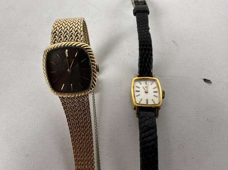 Deux montres de dame Seiko et Lip.