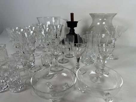 Lot de verres.