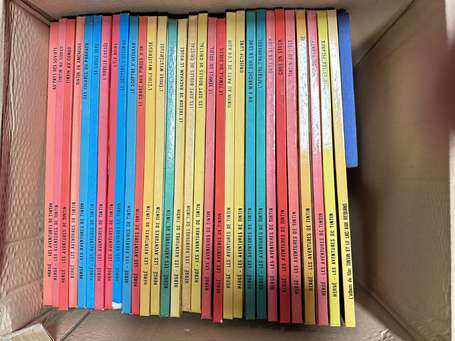 Lot de 29 BD Tintin, collection complète avec 